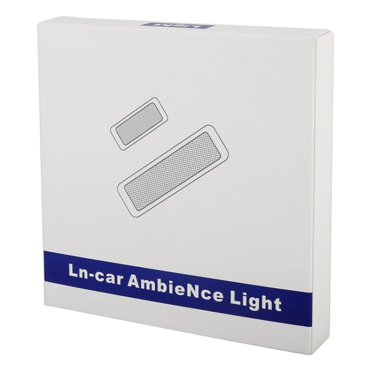 Car 4 in 1 LED Ambient Light Door Decorative Light (Red Light) - Door Lights by PMC TechLife | Online Shopping South Africa | PMC TechLife | Buy Now Pay Later Mobicred