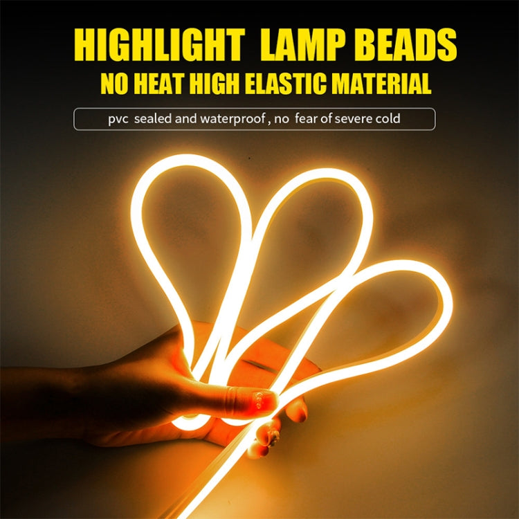 2m Car Daytime Running Super Bright Decorative LED Atmosphere Light (Red Light) - Decorative Lights by PMC TechLife | Online Shopping South Africa | PMC TechLife | Buy Now Pay Later Mobicred