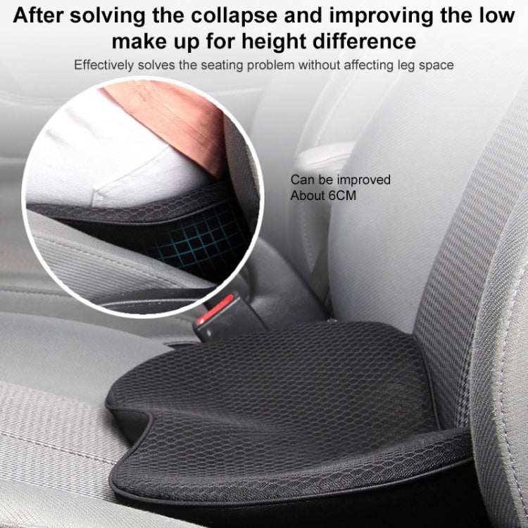 Car mini Seat Cushion Breathable Lumbar Seat Mat (Black) - Seat Accessories by PMC TechLife | Online Shopping South Africa | PMC TechLife | Buy Now Pay Later Mobicred