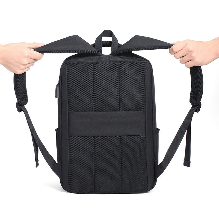 cxs-611 Multifunctional Oxford Laptop Bag Backpack(Black) - free shipping - PMC Jewellery - Order now!