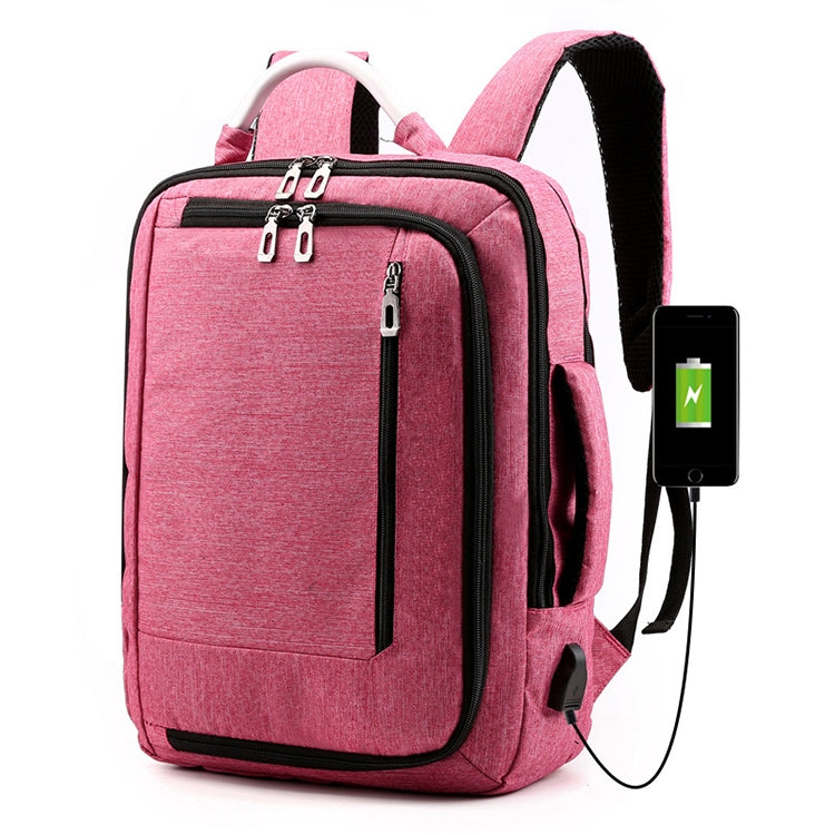 cxs-620 Multifunctional Oxford Laptop Bag Backpack (Wine Red) - Backpack by PMC Jewellery | Online Shopping South Africa | PMC Jewellery | Buy Now Pay Later Mobicred