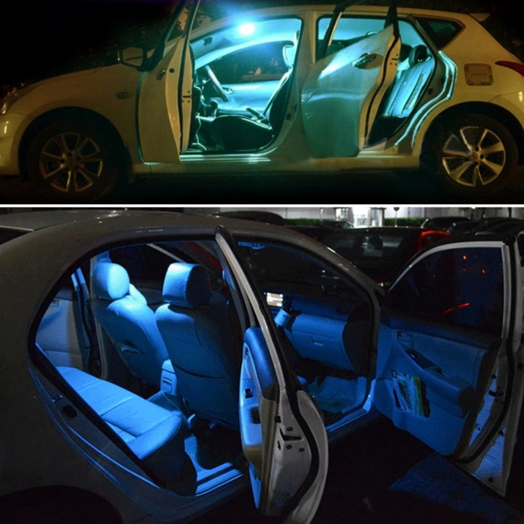 2 PCS Colorful 31MM Bicuspid Remote Control Car Dome Lamp LED Reading Light with 6 LED Lights - Dome Lights by PMC Jewellery | Online Shopping South Africa | PMC Jewellery | Buy Now Pay Later Mobicred