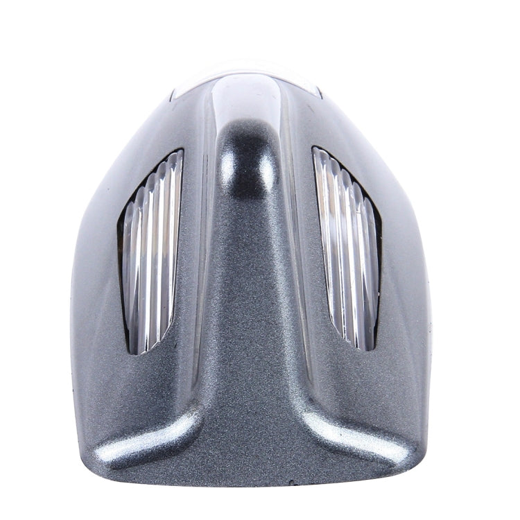 Solar Colorful Light Anti Collision Shark Fin Car Taillight LED Flash Warning Light Caution Light(Grey) - Warning Lights by PMC Jewellery | Online Shopping South Africa | PMC Jewellery | Buy Now Pay Later Mobicred