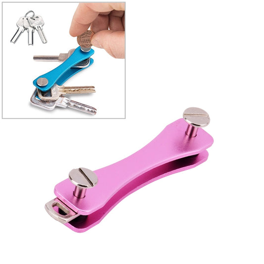 Portable Metal Key Storage Clip(Pink) - Retaining Clips by PMC Jewellery | Online Shopping South Africa | PMC Jewellery | Buy Now Pay Later Mobicred