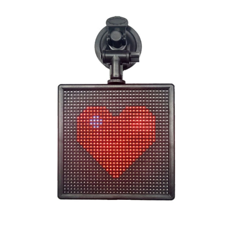 32x32 Pixel Full Color Wireless Bluetooth APP Control Emoticon Smile Faces LED Car Sign LED Display Lighting Board - Car Monitor by PMc TechLife | Online Shopping South Africa | PMc TechLife | Buy Now Pay Later Mobicred