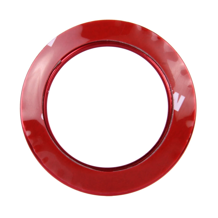 Car Aluminum Steering Wheel Decoration Ring For Volkswagen(Red) - Decoration Rings by PMC Jewellery | Online Shopping South Africa | PMC Jewellery