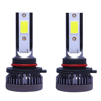 2 PCS 9006 DC9-36V / 36W / 3000K / 6000LM IP68 Car / Motorcycle Mini COB LED Headlight Lamps / Fog Light(Gold Light) - LED Headlamps by PMC Jewellery | Online Shopping South Africa | PMC Jewellery | Buy Now Pay Later Mobicred