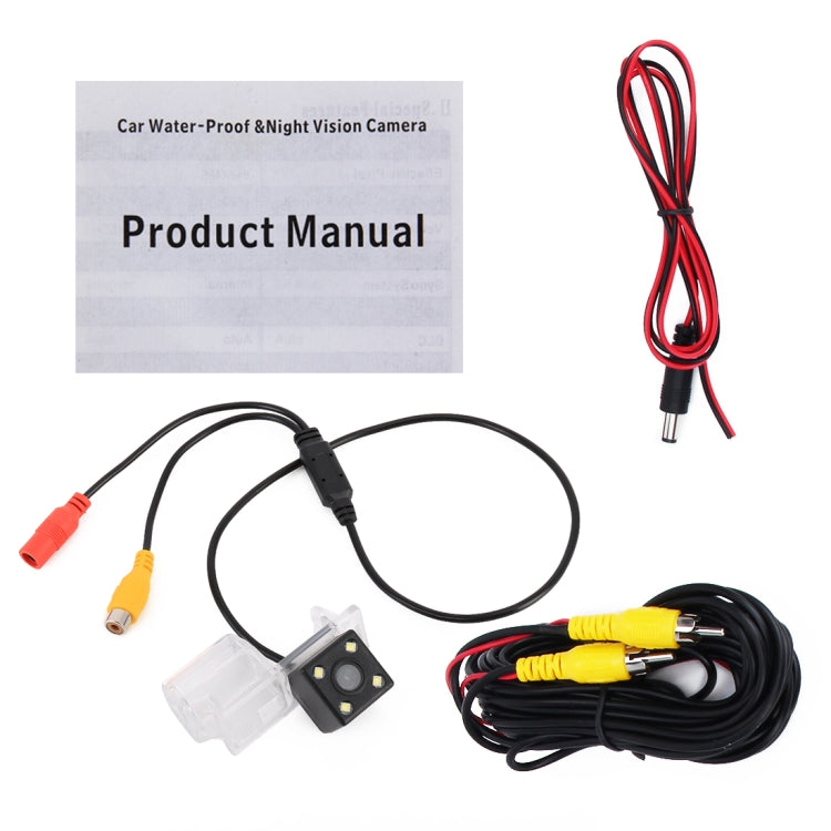 656x492 Effective Pixel HD Waterproof 4 LED Night Vision Wide Angle Car Rear View Backup Reverse Camera for Ford Edge 2015-2018 - Rear View Cameras by PMC TechLife | Online Shopping South Africa | PMC TechLife | Buy Now Pay Later Mobicred