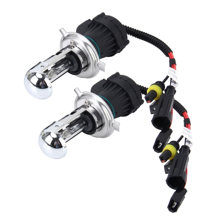 2 PCS H4 55W 4300K HID Bulbs Xenon Lights Lamps, AC 12V - Xenon Lights by PMC Jewellery | Online Shopping South Africa | PMC Jewellery | Buy Now Pay Later Mobicred