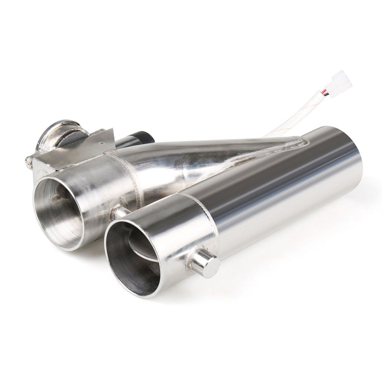 CNSPEED Y Shape 2 In 1 Car Remote Control Electric Exhaust Valve Pipe, Size: 2.5 inch - Exhaust Pipes by PMC TechLife | Online Shopping South Africa | PMC TechLife | Buy Now Pay Later Mobicred