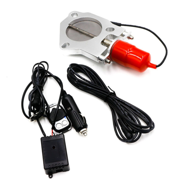 Stainless Steel Car Remote Control Electric Exhaust Valve Pipe Set, Size: 3 inch - free shipping - PMC TechLife - Order now!
