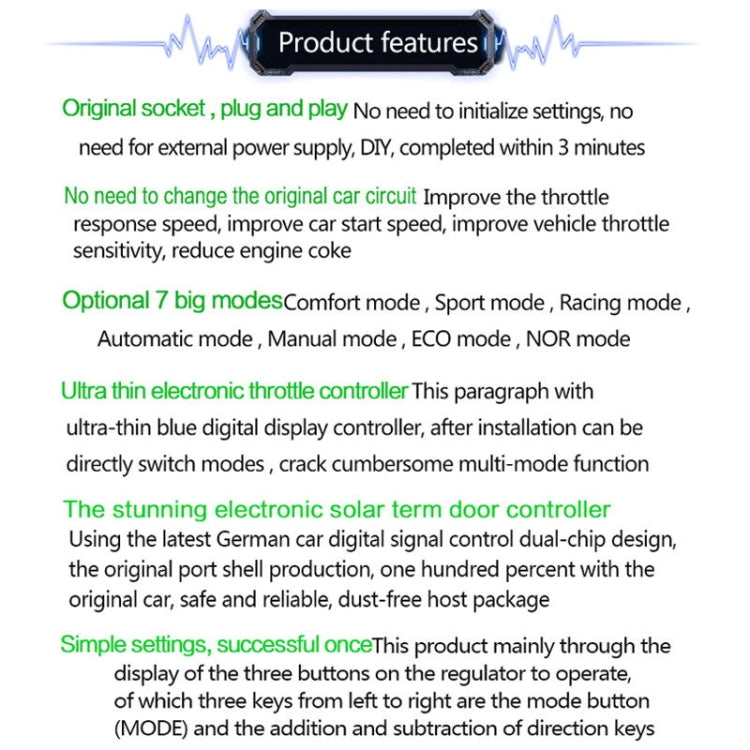 TROS TP 9-Drive Electronic Throttle Controller for Toyota Hilux Vigo 2006-2016 - Car Modification by TROS | Online Shopping South Africa | PMC Jewellery | Buy Now Pay Later Mobicred