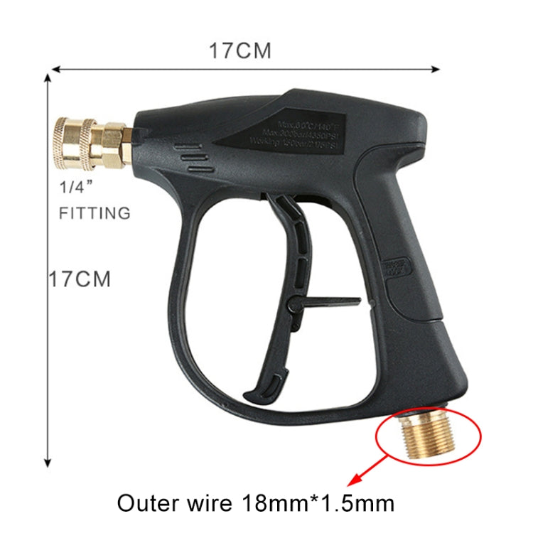 High Pressure Car Wash Foam Gun Soap Foamer Generator Water Sprayer Gun, Outer Wire: 18 x 1.5 - Car Washer & Accessories by PMC Jewellery | Online Shopping South Africa | PMC Jewellery | Buy Now Pay Later Mobicred