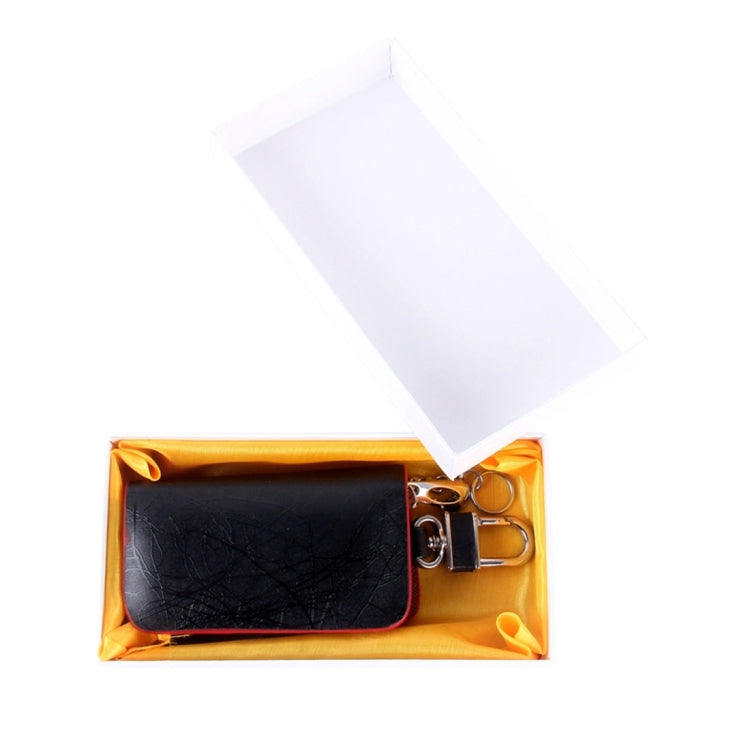 Universal Leather Roots Texture Waist Hanging Zipper Wallets Key Holder Bag (No Include Key)(Red) - Car Key Cases by PMC TechLife | Online Shopping South Africa | PMC TechLife | Buy Now Pay Later Mobicred