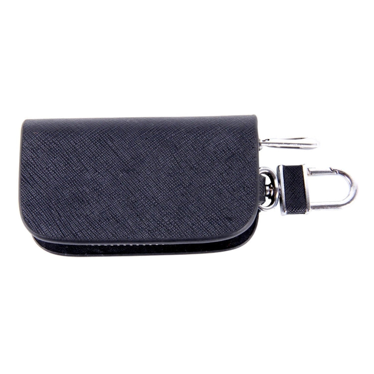 Universal Leather Denim Texture Waist Hanging Zipper Wallets Key Holder Bag (No Include Key)(Black) - Car Key Cases by PMC TechLife | Online Shopping South Africa | PMC TechLife | Buy Now Pay Later Mobicred