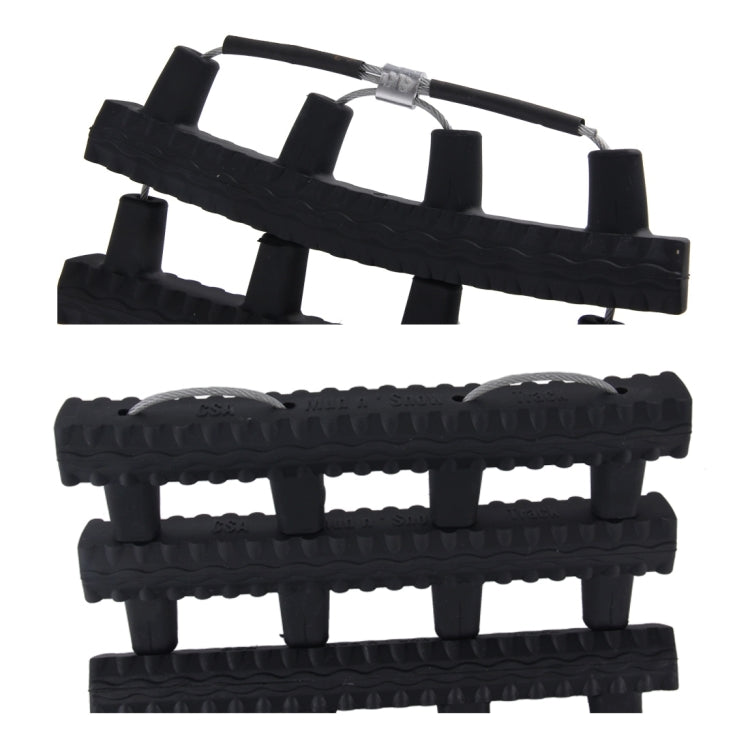 High Density Silicone Car Emergency Rescue Caterpillar Chain Track for Mud Sand Snow Trap - Car Road Trouble Clearer by PMC TechLife | Online Shopping South Africa | PMC TechLife | Buy Now Pay Later Mobicred