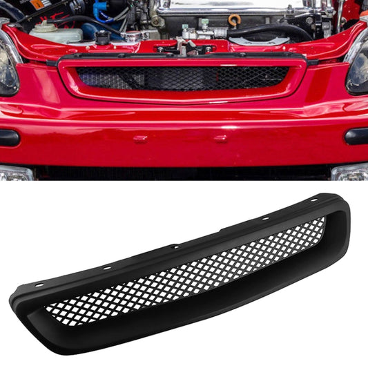 Car Front Racing Front Grille Grid ABS Insect Net for Honda Civic 1996-1998 - Others by PMC Jewellery | Online Shopping South Africa | PMC Jewellery