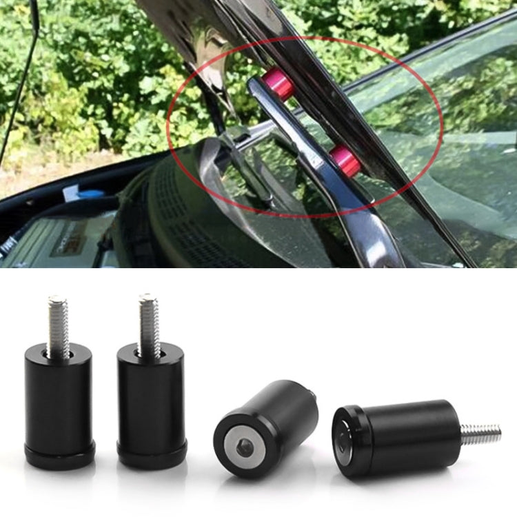 4 PCS Car Modified Isolation Column Engine Cover Blocked Up Screw Engine Turbine Ventilation Gasket Screw Washer (Black) - Nuts & Bolts by PMC TechLife | Online Shopping South Africa | PMC TechLife | Buy Now Pay Later Mobicred