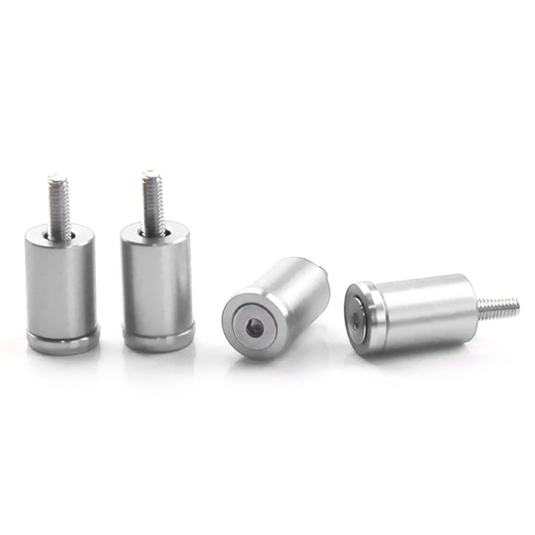 4 PCS Car Modified Isolation Column Engine Cover Blocked Up Screw Engine Turbine Ventilation Gasket Screw Washer (Silver) - Nuts & Bolts by PMC TechLife | Online Shopping South Africa | PMC TechLife | Buy Now Pay Later Mobicred