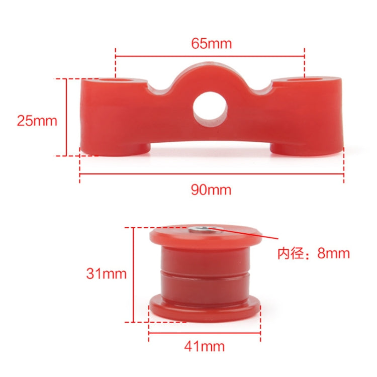 Car Manual Transmission Shifter Stabilizer Bushing Set D Series for Honda Civic 1992-2000 - Shift Knob by PMC TechLife | Online Shopping South Africa | PMC TechLife
