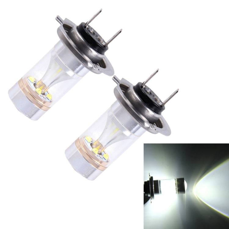 2 PCS H7 30W 350 LM 6000K White Light CREE 6 LED Car Fog Light Bulb, DC 12V - Fog / Driving Lights by PMC Jewellery | Online Shopping South Africa | PMC Jewellery