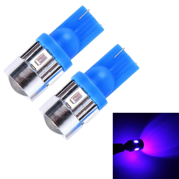 2 PCS T10 3W 6 LED SMD 5630 Blue Light Clearance Light.DC 12V. - Clearance Lights by PMC TechLife | Online Shopping South Africa | PMC TechLife | Buy Now Pay Later Mobicred