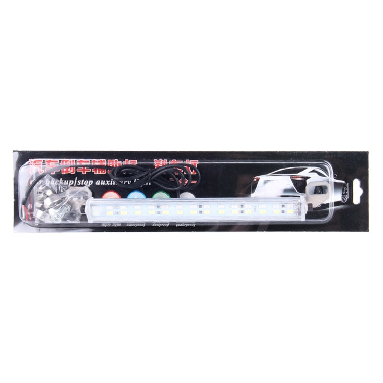 10W 30 LED SMD 2835 White Light + Red Light Car Backup Auxiliary Light Brake Light, DC 12V Cable Length: 60cm - Brake Lights by PMC TechLife | Online Shopping South Africa | PMC TechLife | Buy Now Pay Later Mobicred