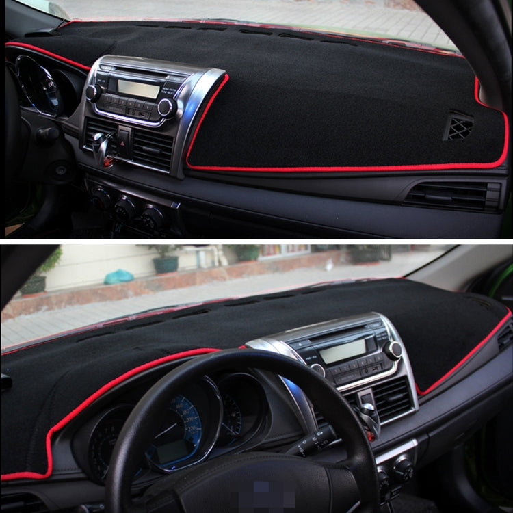 Dark Mat Car Dashboard Cover Car Light Pad Instrument Panel Sunscreen Car Mats for Cadillac (Please note the model and year)(Red) - Sound & Heat Insulation Cotton by PMC TechLife | Online Shopping South Africa | PMC TechLife | Buy Now Pay Later Mobicred