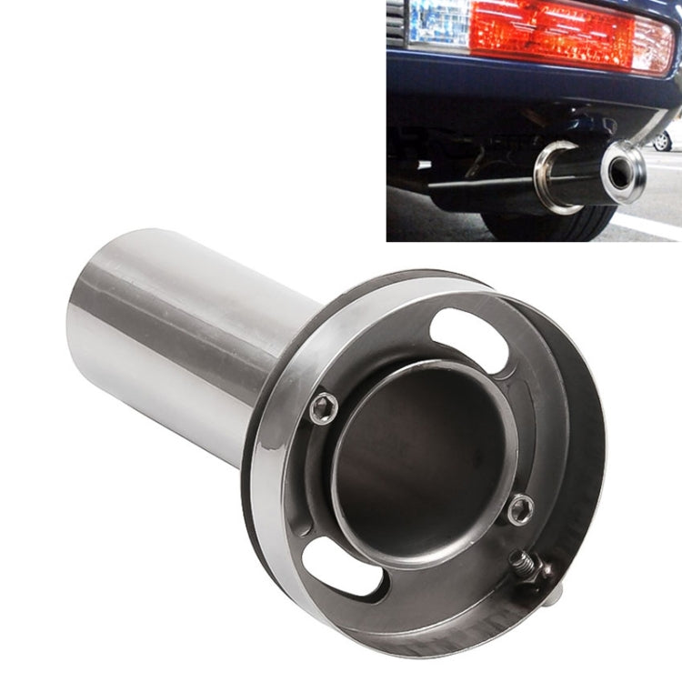 4 inch Universal Car 304 Stainless Steel Exhaust Pipe Muffler Adjustable Tail Muffler Tip - Exhaust Pipes by PMC TechLife | Online Shopping South Africa | PMC TechLife | Buy Now Pay Later Mobicred