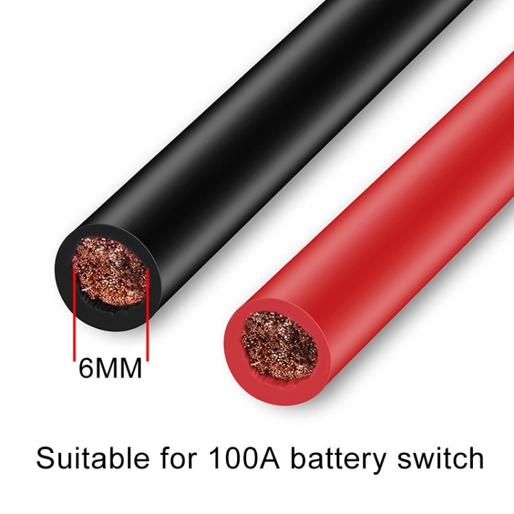 8 AWG Battery Switch Connecting Cable for Car / Motorcycle / Ocean Liner - Booster Cable & Clip by PMC TechLife | Online Shopping South Africa | PMC TechLife | Buy Now Pay Later Mobicred