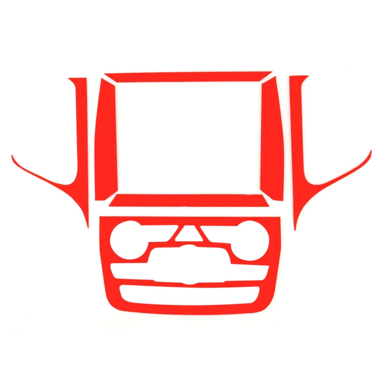 Car Central Control Navigation Carbon Fiber Decorative Sticker for Jeep Grand Cherokee 2011-2017 - Car Interior Mouldings by PMC TechLife | Online Shopping South Africa | PMC TechLife | Buy Now Pay Later Mobicred