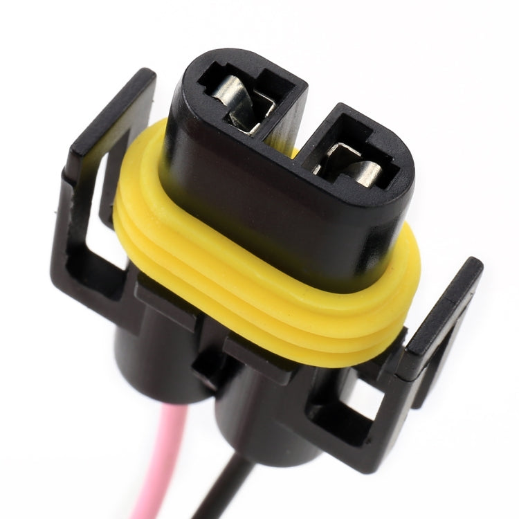 H11 Bulb Holder Base Male Socket with Wire - Wires by PMC TechLife | Online Shopping South Africa | PMC TechLife | Buy Now Pay Later Mobicred