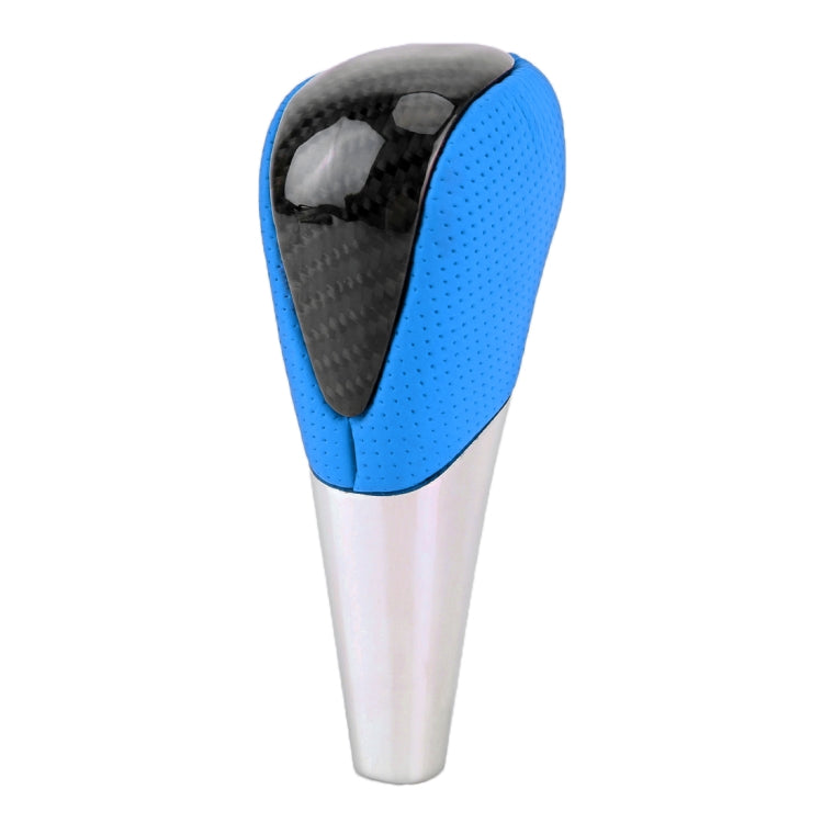 Universal High Carbon Fiber Texture Leather Hole Pattern Car Gear Shift Knob Modified Shifter Lever Knob - Shift Knob by PMC TechLife | Online Shopping South Africa | PMC TechLife | Buy Now Pay Later Mobicred