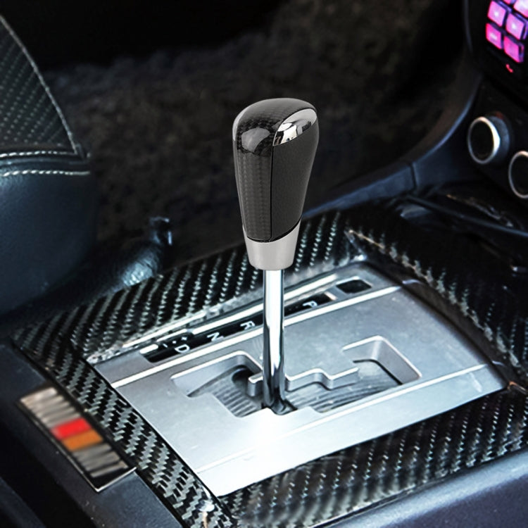 Universal Carbon Fiber Texture Leather Hole Pattern Car Gear Shift Knob Modified Shifter Lever Knob - Shift Knob by PMC TechLife | Online Shopping South Africa | PMC TechLife | Buy Now Pay Later Mobicred