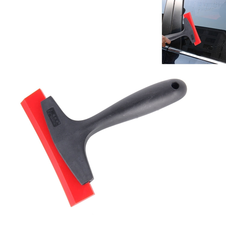 For Short Handle Tendon Scraper Car Film Tools Wiper Plate Glass Cleaning Tool(Black) - Sticker Tools by PMC TechLife | Online Shopping South Africa | PMC TechLife