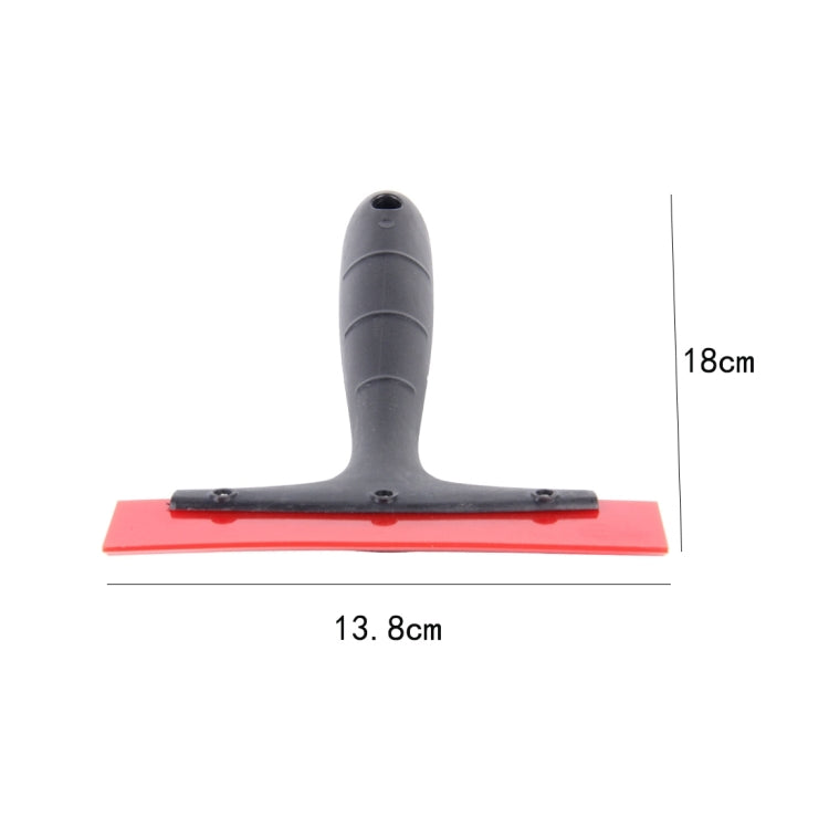 For Short Handle Tendon Scraper Car Film Tools Wiper Plate Glass Cleaning Tool(Black) - Sticker Tools by PMC TechLife | Online Shopping South Africa | PMC TechLife