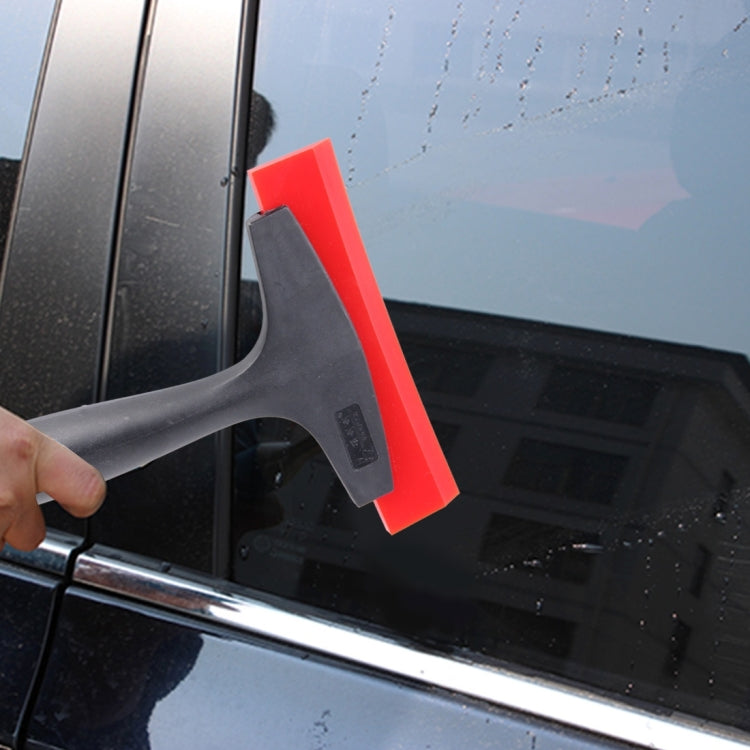 For Short Handle Tendon Scraper Car Film Tools Wiper Plate Glass Cleaning Tool(Black) - Sticker Tools by PMC TechLife | Online Shopping South Africa | PMC TechLife