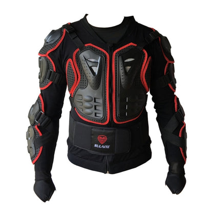 SULAITE BA-03 SUV Motorbike Bicycle Outdoor Sports Armor Protective Jacket, Size: L(Red) - Protective Gear by SULAITE | Online Shopping South Africa | PMC Jewellery | Buy Now Pay Later Mobicred