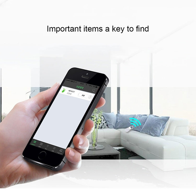R2 Smart Wireless Bluetooth V4.0 Tracker Finder Key Buckle Anti- lost Alarm Locator Tracker(White) - Anti-lost Alarm by PMc TechLife | Online Shopping South Africa | PMc TechLife | Buy Now Pay Later Mobicred