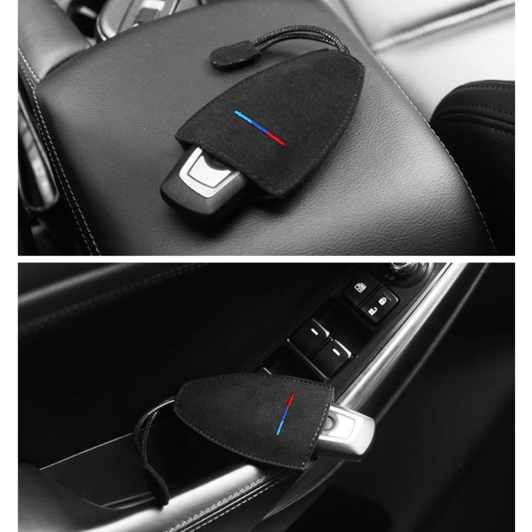 Universal Car Remote Smart Key Case Suede Protective Cover - Car Key Cases by PMC Jewellery | Online Shopping South Africa | PMC Jewellery