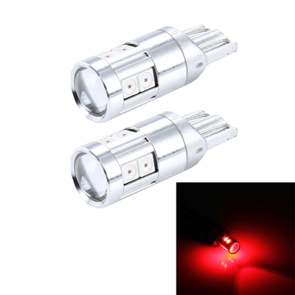 2 PCS T10 5W 8 SMD-3030 LED Car Clearance Lights Lamp, DC 12V(Red Light) - Clearance Lights by PMC Jewellery | Online Shopping South Africa | PMC Jewellery | Buy Now Pay Later Mobicred