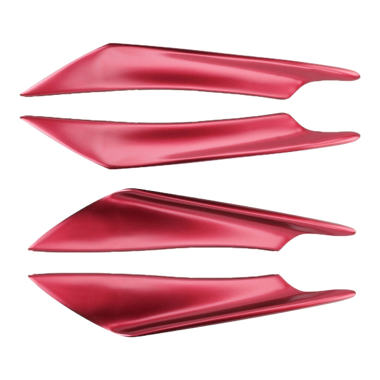 4 PCS Car-Styling Flank Decorative Sticker(Red) - free shipping - PMC TechLife - Order now!