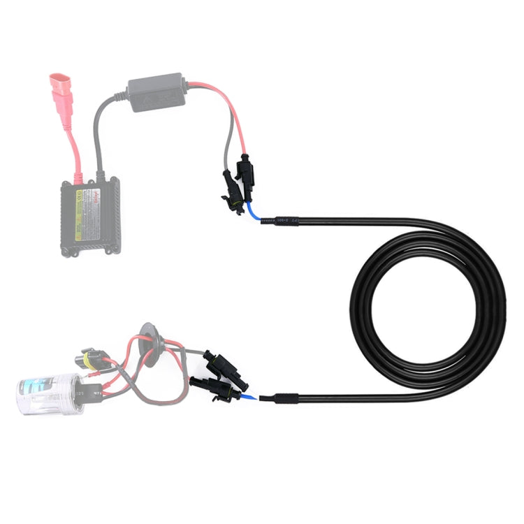 50cm Car HID Xenon Ballast High Voltage Extension Cable Harness - Wires by PMC TechLife | Online Shopping South Africa | PMC TechLife