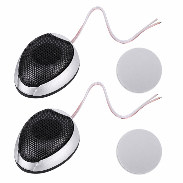 2 PCS CQS-106 1000W 98dB Car Dome Tweeter Audio Loudspeaker Treble Speaker - Car Amplifiers by PMC Jewellery | Online Shopping South Africa | PMC Jewellery