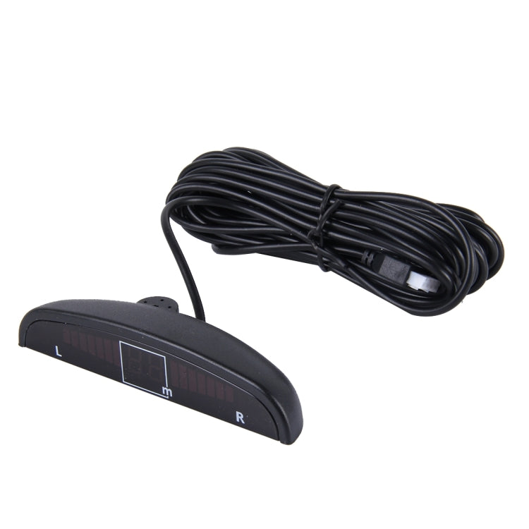 Car Voice Prompt Reverse Backup Radar System - Premium Quality 4 Parking Sensors Car Reverse Backup Radar System with LCD Display - Radar Detectors by PMC TechLife | Online Shopping South Africa | PMC TechLife | Buy Now Pay Later Mobicred
