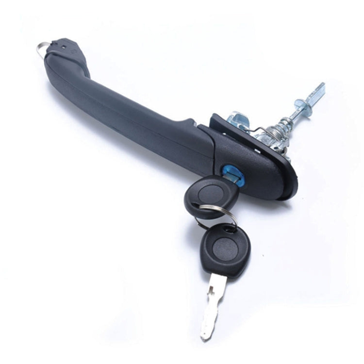 Car Front Door handle 6N0837207C, 66N0837207D + 2 Keys for Volkswagen Polo - Door Handles by PMC TechLife | Online Shopping South Africa | PMC TechLife