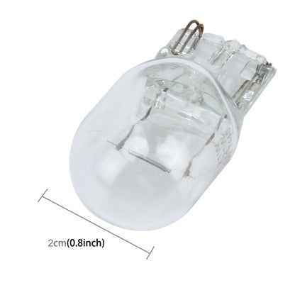 10 PCS 7440 3W Car Turn Light with Glass Shell, DC 12V (Warm White) - Arrow Turn Lights by PMC Jewellery | Online Shopping South Africa | PMC Jewellery | Buy Now Pay Later Mobicred