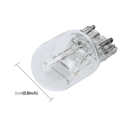 10 PCS 7443 3W Car Turn Light with Glass Shell, DC 12V (Warm White) - Arrow Turn Lights by PMC Jewellery | Online Shopping South Africa | PMC Jewellery | Buy Now Pay Later Mobicred