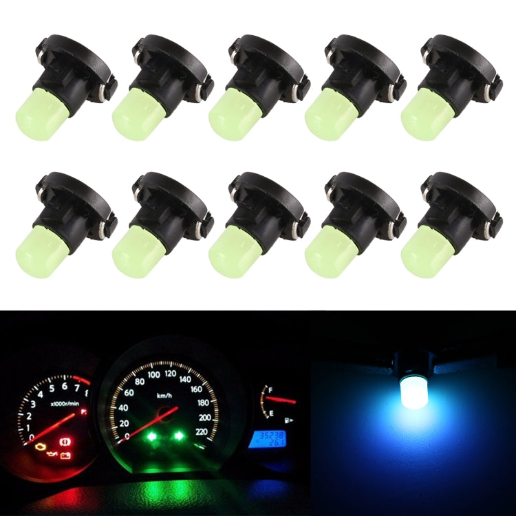 10PCS 2W T4.2 Wedge Instrument Panel LED Light Dashboard Gauge Cluster Indicator Lamp Bulb(Ice Blue Light) - Instrument Lights by PMC TechLife | Online Shopping South Africa | PMC TechLife | Buy Now Pay Later Mobicred