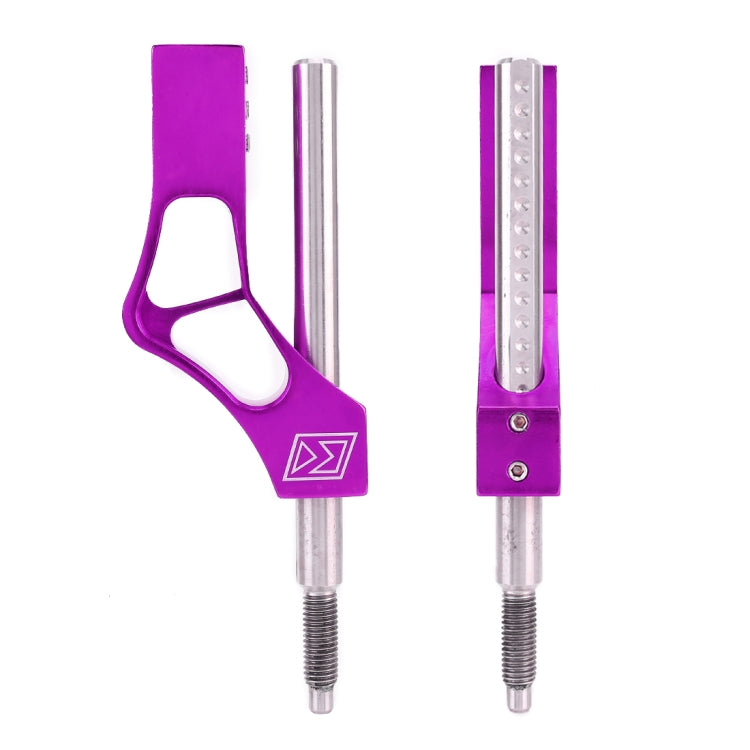 Car Modification Heightening Gear Shifter Extension Rod Adjustable Height Adjuster Lever Shift Lever with Adapters for Honda(Purple) - Shift Knob by PMC Jewellery | Online Shopping South Africa | PMC Jewellery | Buy Now Pay Later Mobicred